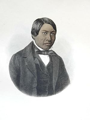 Kallihirua Portrait Inuit Peoples 1855 Bailliere scarce ethnographic print