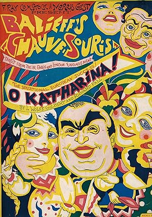 O Katharina Walk Around One Step Song or Shimmy Fox Trot Sheet Music From Hauve Souris