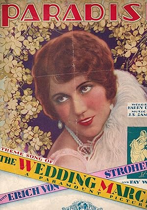 Paradise - Vintage Sheet Music from the Wedding March - Fay Wray Cover