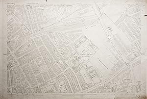 Ordnance Survey Large Scale Map of the Region around Mile End Old Town Workhouse (now Mile End Ho...