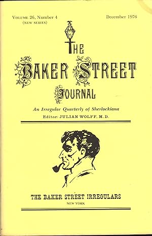 THE BAKER STREET JOURNAL ~ An Irregular Quarterly Of Sherlockiana ~ December 1976