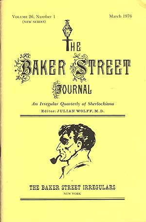 THE BAKER STREET JOURNAL ~ An Irregular Quarterly Of Sherlockiana ~ March 1976