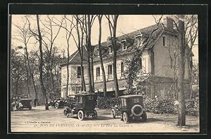 Carte postale Bois de Verneuil, Le Père la Galette, vue du bâtiment