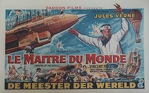 "LE MAITRE DU MONDE / MASTER OF THE WORLD" Réalisé par William WITNEY en 1961 avec Vincent PRICE,...