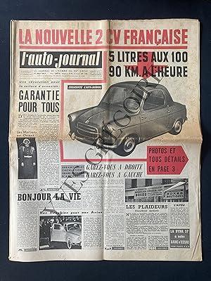 L'AUTO-JOURNAL-N°173-1er MAI 1957