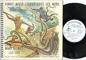 "Jules VERNE : VINGT MILLE LIEUES SOUS LES MERS" Avec les voix de Jean GABIN, Jean-Pierre LITUAC,...