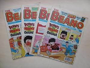 Konvolut von 4 Heften von "The Beano". -- [No.2754, April 29th, 1995 / No.2755, May 6th, 1995 (Kl...