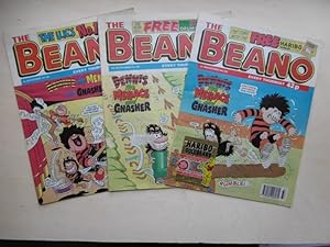 Konvolut von 3 Heften von "The Beano". -- [No.2827, September 21st, 1996 / No.2826, September 14t...