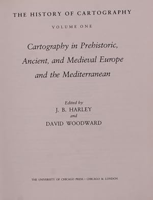 THE HISTORY OF CARTOGRAPHY, Volume 1.