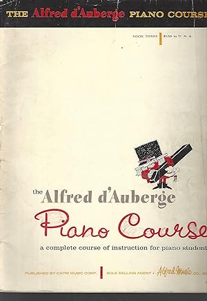 Alfred d'Auberge Piano Course Lesson Book, Bk 3: A Complete Course of Instruction for Piano Students