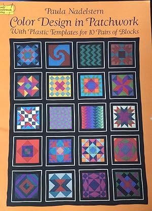 Color Design in Patchwork: With Plastic Templates for 10 Pairs of Blocks