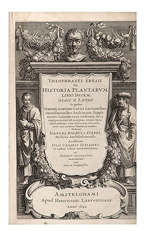 De Historia Plantarum Libri Decem, Graece & Latine. In quibus Textum Graecum variis Lectionibus, ...