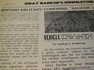 Gray Barker's Newsletter, Issue No. 21, April 1984