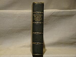 Sketches by Boz [&] American Notes. First "Cheap" edition London, 1850 in old half black morocco ...