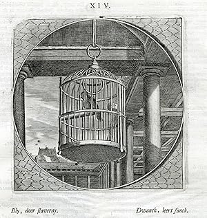 Antique Print-LOVE-SLAVERY-Venne-Jacob Cats-1655