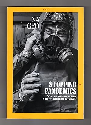 National Geographic Magazine - August, 2020. Stopping Pandemics. With Map Supplement, 'The World'...