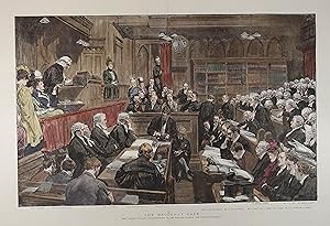 The Baccarat Case. Mrs. Arthur Wilson cross-examined by Sir Edward Clarke, the Solicitor-General....