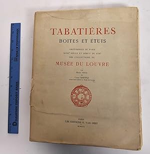 Tabatieres, Boites et Etuis, Orfebreries de Paris, XVIIIe Siecle et Debut du XIXe, Des Collection...