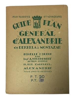 Plan General d'Alexandrie avec ses Embellissements Recents. Revise en 1937 Echelle = 1:20.000 par...