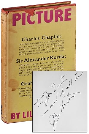 PICTURE - INSCRIBED BY JOHN HUSTON