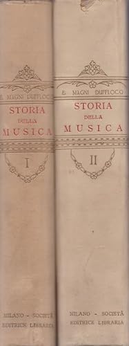 Storia della musica. I. II.