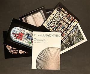 Vitrail Labyrinthes. Chartres 1983.