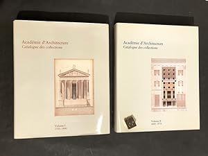 Académie d'Architecture. Catalogue des collections. Dessins, photographies, jetons et médailles, ...