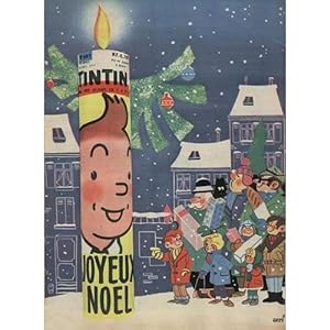 Tintin Le journal des jeunes de 7 à 77 ans n° 687. 21 Décembre 1960. Joyeux Noël.