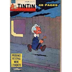 Tintin Le journal des jeunes de 7 à 77 ans n° 607. 9 Juin 1960. Prudence petitpas mène l'enquête.