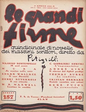 Le Grandi Firme. N. 187. 1^ aprile 1932.