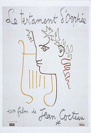 "LE TESTAMENT D'ORPHEE (Jean COCTEAU 1959)" Diapositive de presse originale