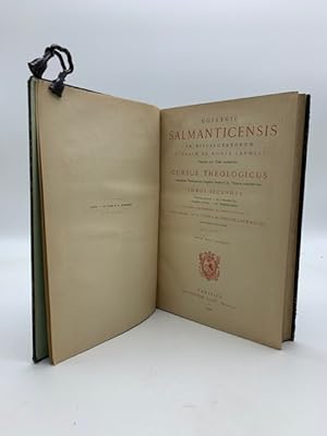 Collegii Salmanticensis Fr. Discalceatorum B. Mariae de Monte Carmeli. Cursus theologicus.tomus s...