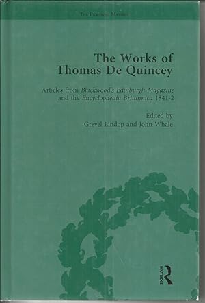 The Works of Thomas De Quincey: Volume 13 - Articles from Blackwood's Edinburgh Magazine and the ...