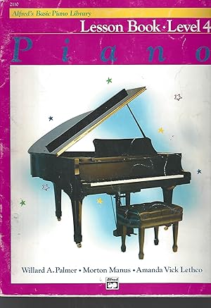 Alfred's Basic Piano Library Lesson Book, Bk 4