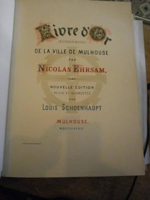 Livre d'or de la Ville de Mulhouse (Armoiries - Blasons