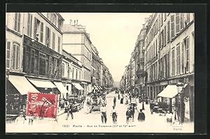 Carte postale Paris, Rue de Turenne