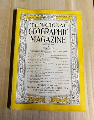 The National Geographic Magazine, Volume 66, Number 2 (August 1934)