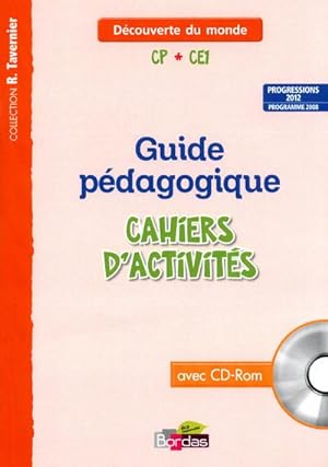 CP/CE1 ; cahiers d'activites ; découverte du monde ; guide pédagogique