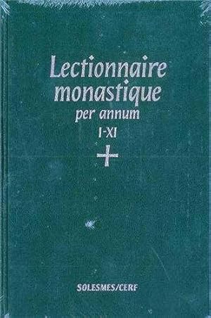 Lectionnaire monastique de l'office divin