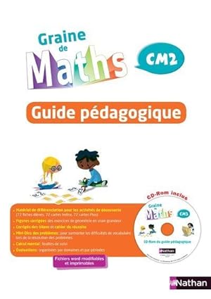 GRAINE DE MATHS : CM2 ; guide pédagogique (édition 2017)