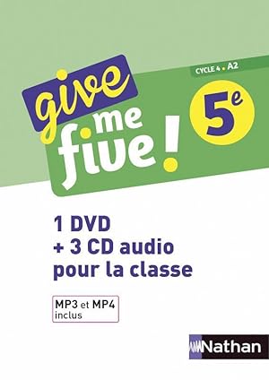 give me five ! ; anglais ; 5e (édition 2017)