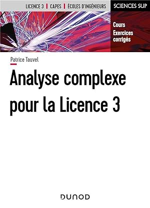 analyse complexe pour la licence 3