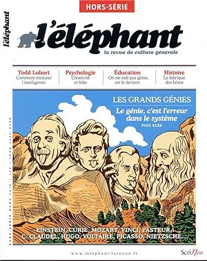l'éléphant Hors-Série : les grands génies