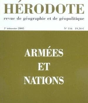 REVUE HERODOTE n.116 : armées et nations