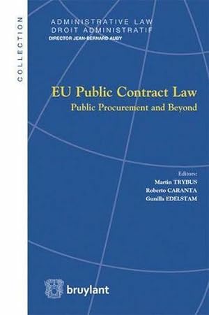 eu public contract law ; public procurement and beyond