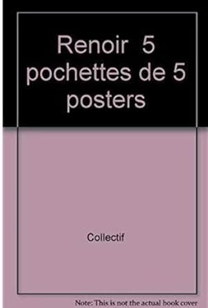 renoir, 10 pochettes de 5 posters