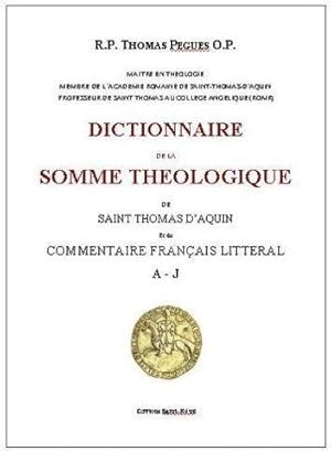 dictionnaire de la somme théologique de saint Thomas d'Aquin