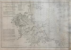Eldridge's New Chart of Boston Harbor; Compiled from the Latest Surveys, Boston, 1871