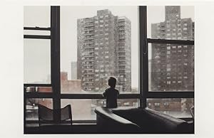 Torrential Rain in New York Flat Apartment Photo Award Postcard