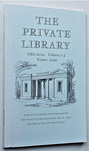 The Private Library Fifth Series Volume 3:4